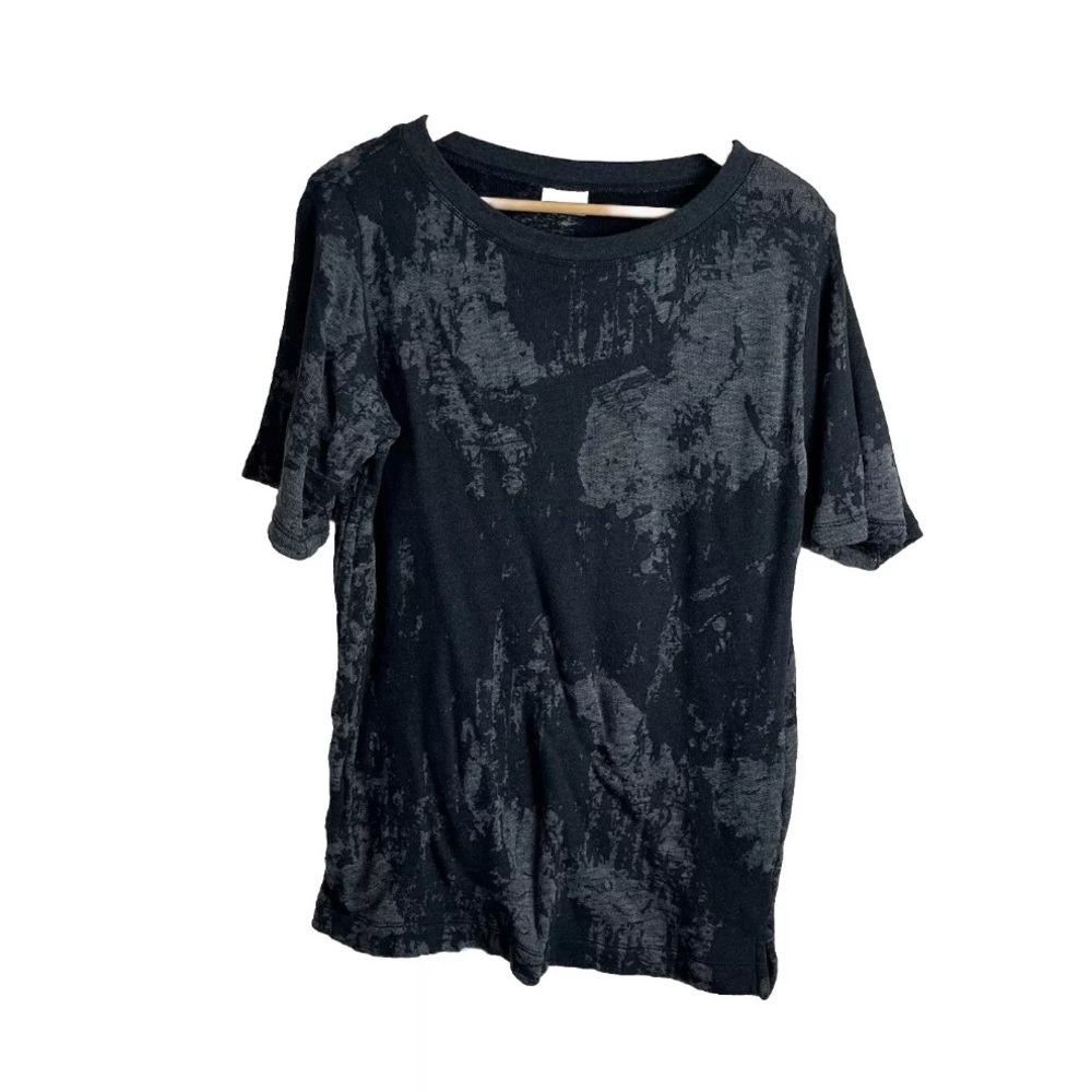 Dries Van Noten Sweater Burn Out Print Cotton Top